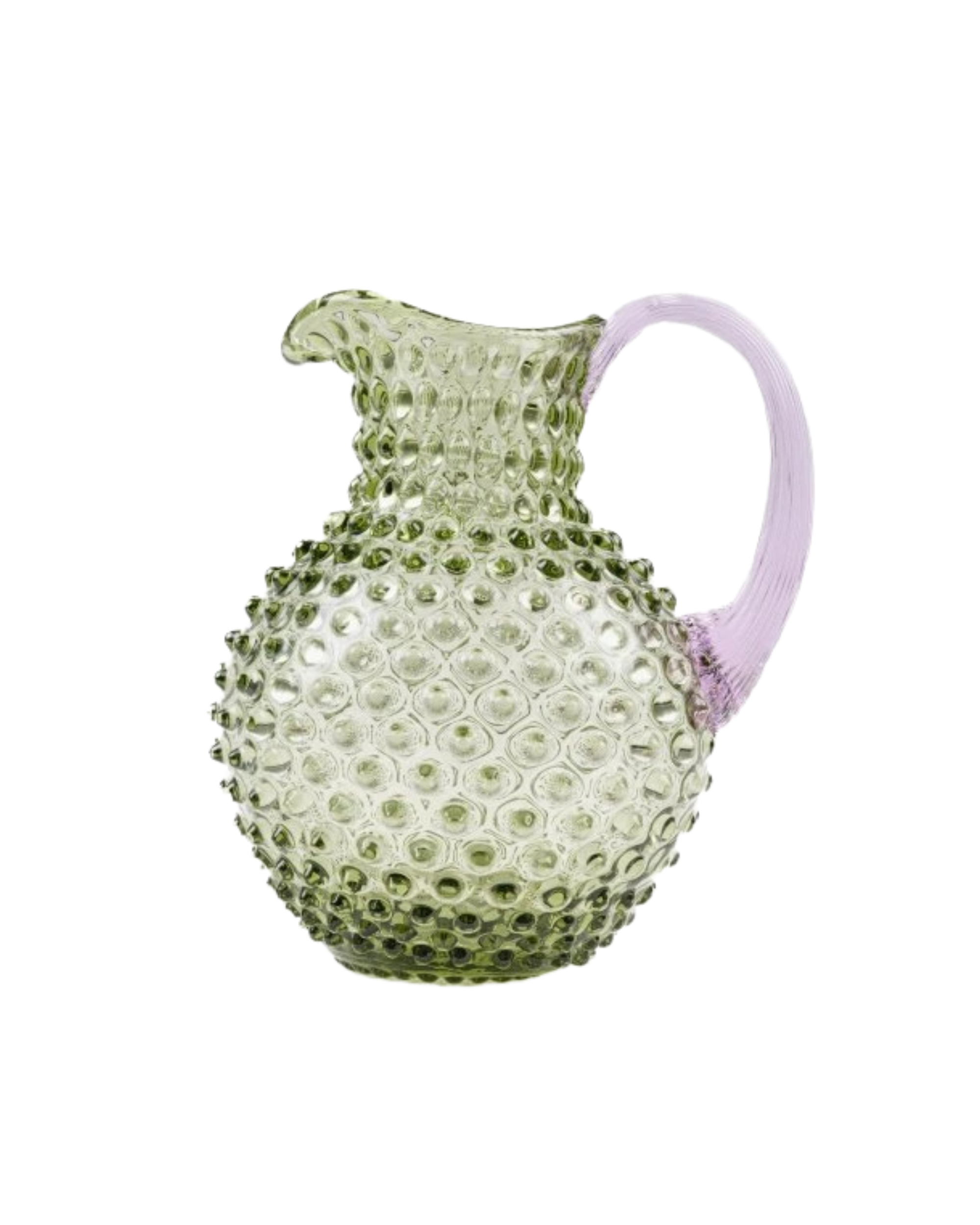 Anna von Lipa Hobnail Jug 2L Olivegrün-Lila