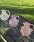 Paris Hobnail Krug Rosa – Detailansicht