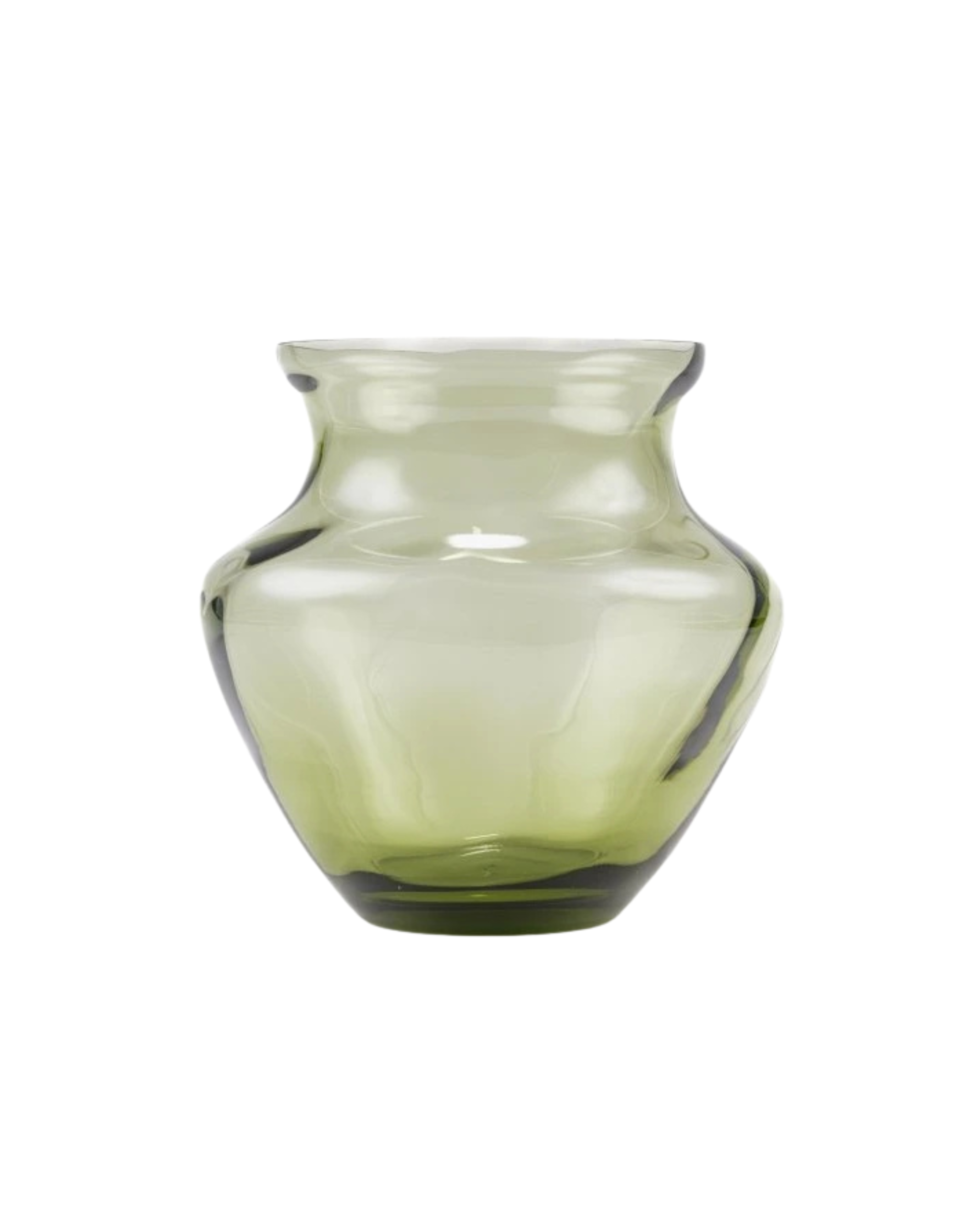 Anna von Lipa Dahlia Vase Olivegreen 22cm