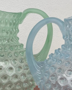 Pitcher Hobnail Pearly Blue, 2 l