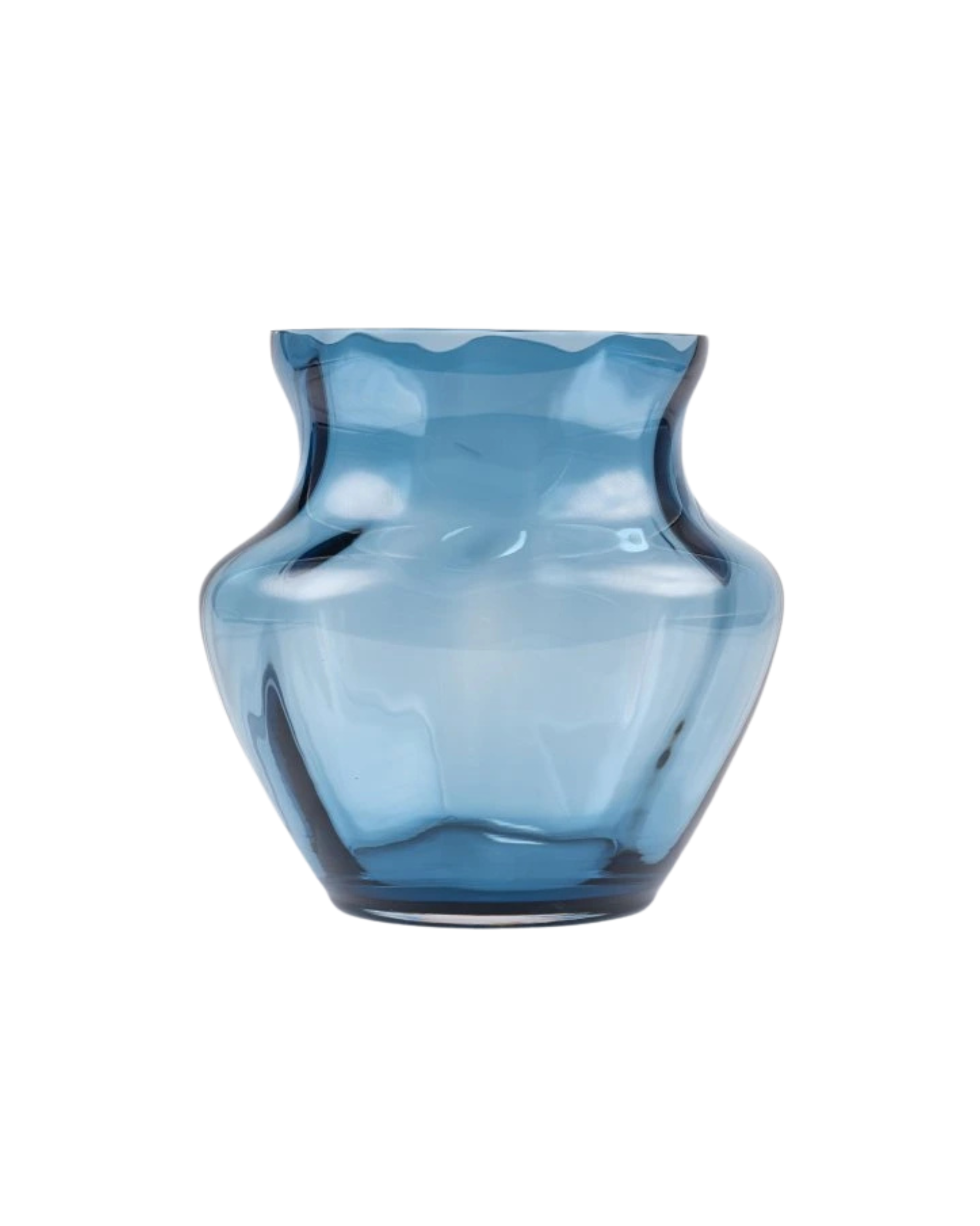 Anna von Lipa Dahlia Vase Blue Smoke 22cm