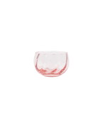 Elegante roséfarbene Glasschale aus traditioneller europäischer Handarbeit für ein modernes Table Setting und eine stilvolle Tischdeko.