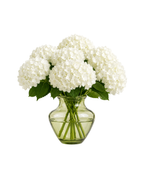 Vase Dahlia Olivgrün, 22 cm