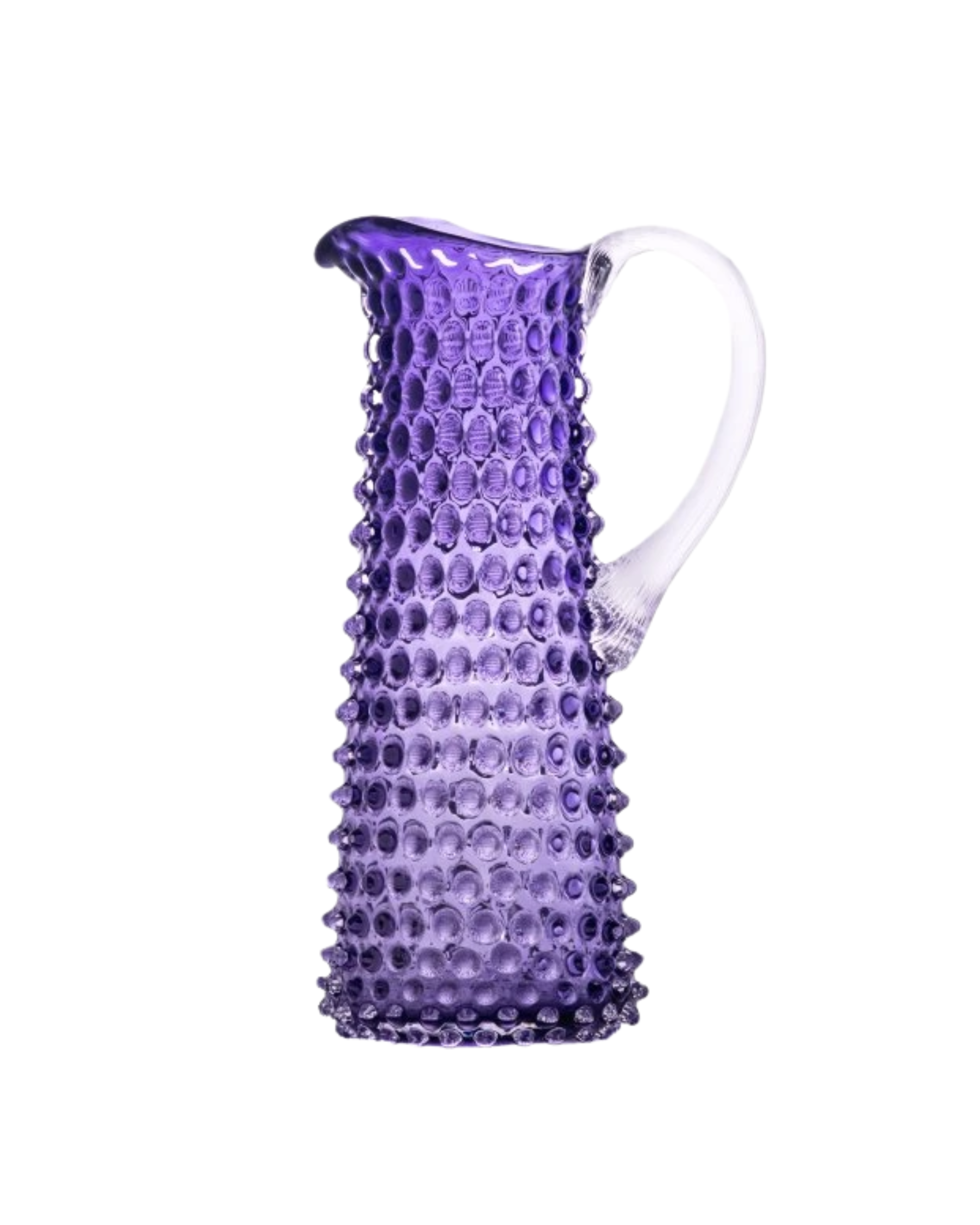 Eiffel Hobnail Jug Indigo, 1 L, mundgeblasen