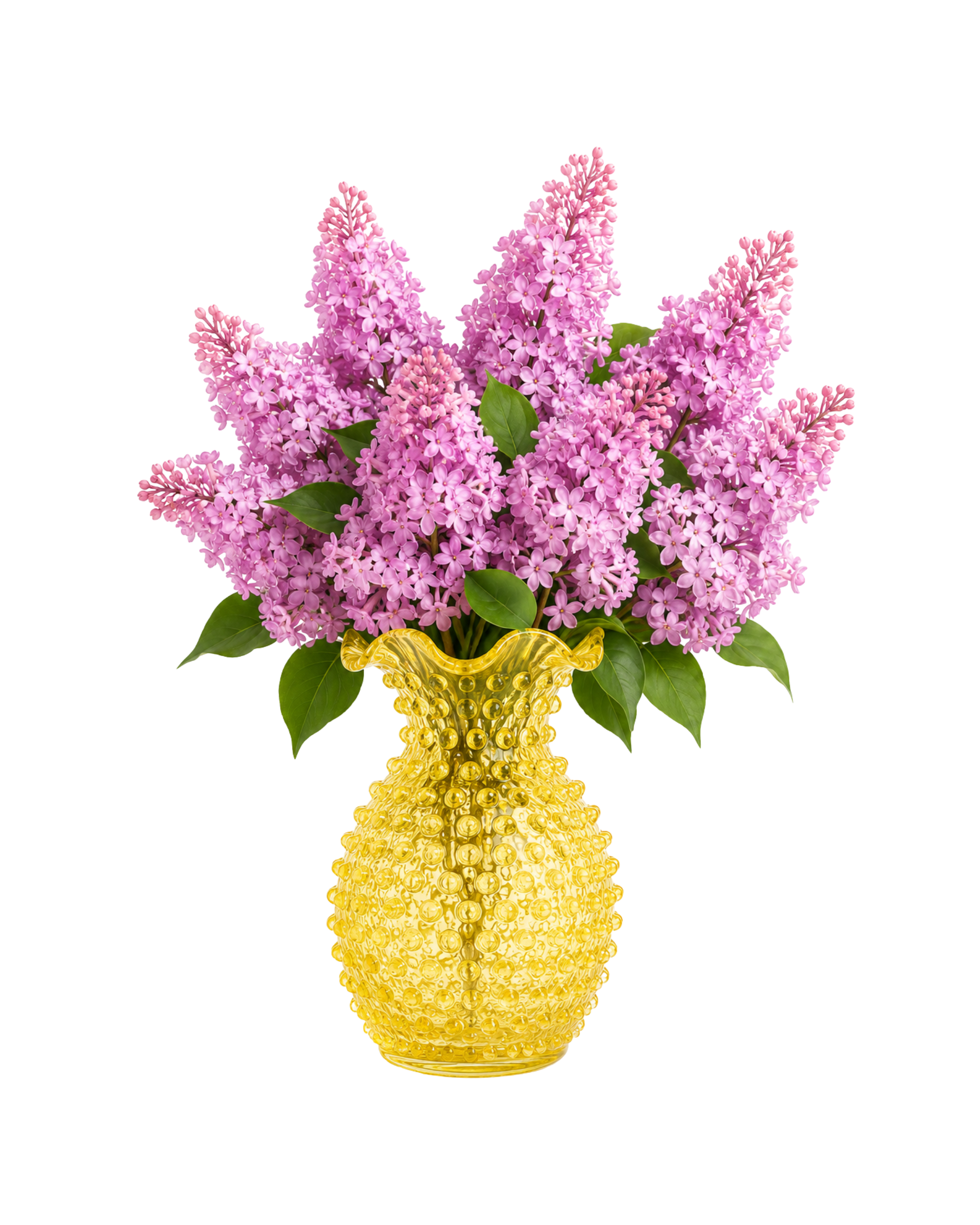 Anna von Lipa Hobail Blonde Vase Citron