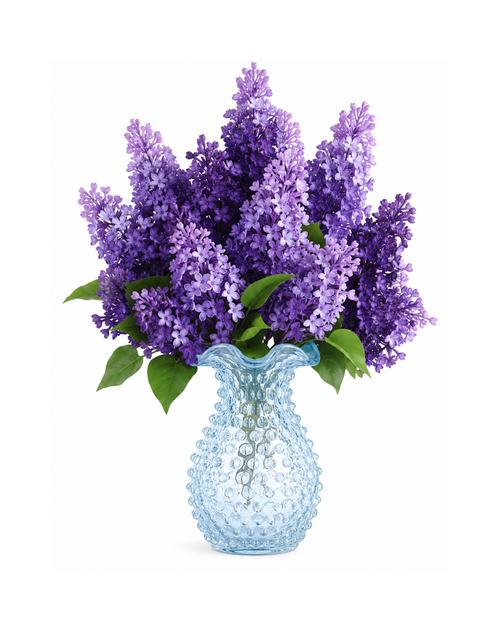 Anna von Lipa Hobail Blonde Vase Light Blue