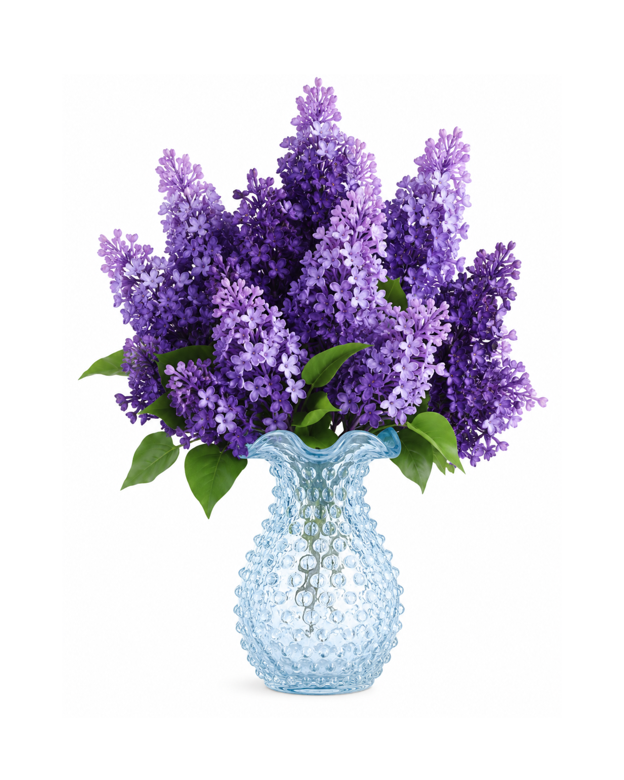 Anna von Lipa Hobail Blonde Vase Light Blue