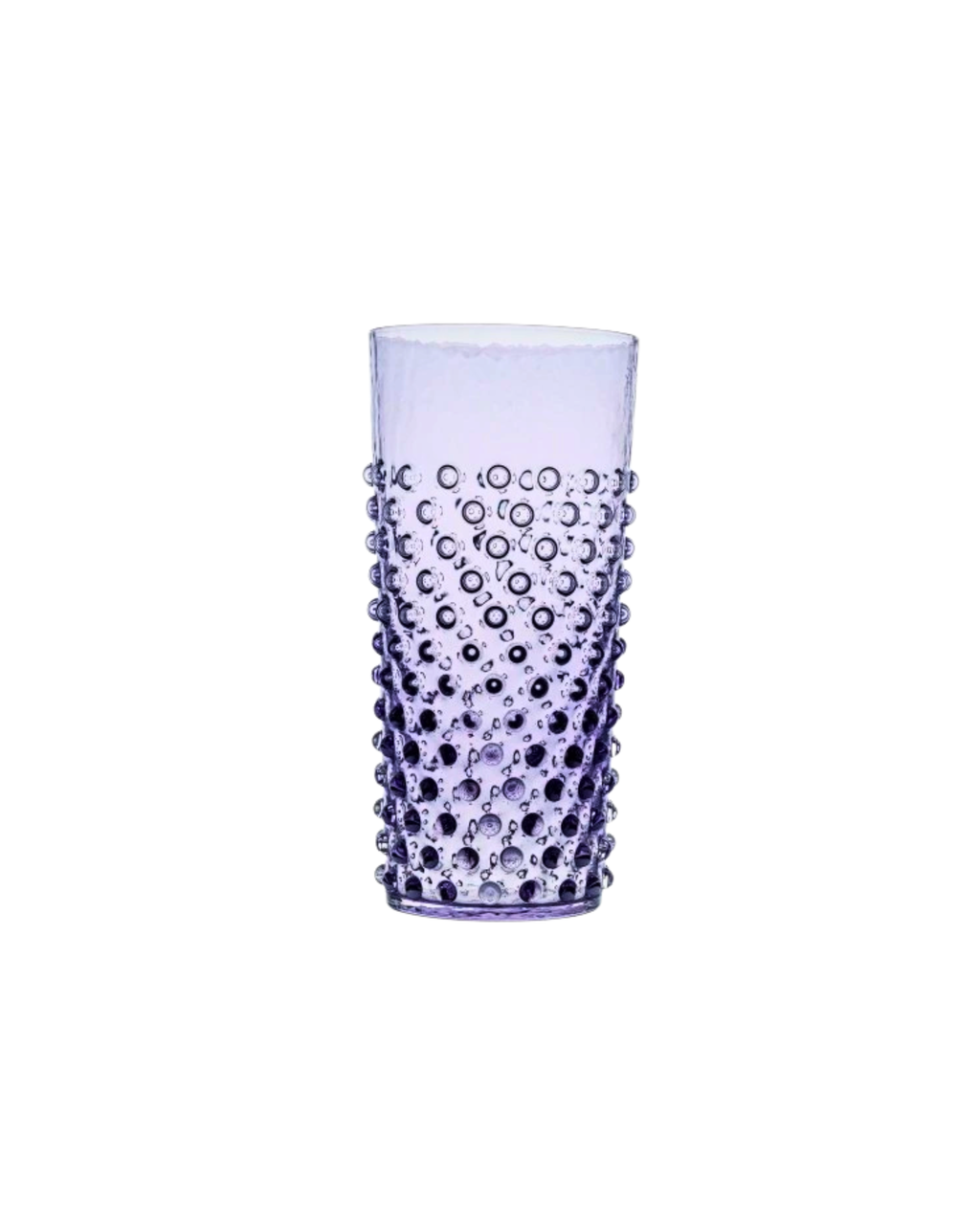 Anna von Lipa Hobnail Longdrink Glas Indigo, Set of 6