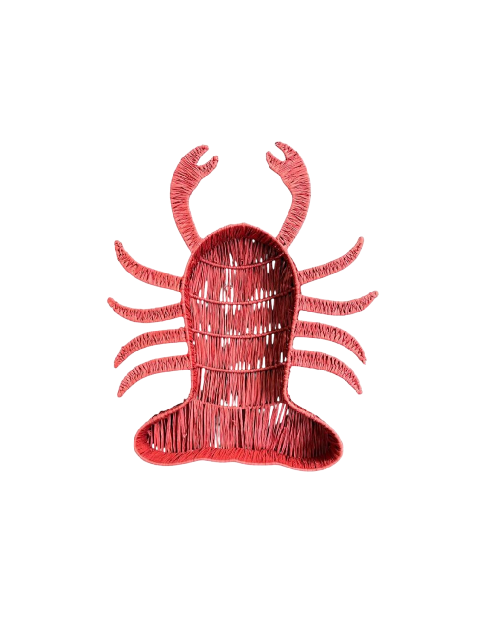 Handgeflochtener Bast Korb Lobster