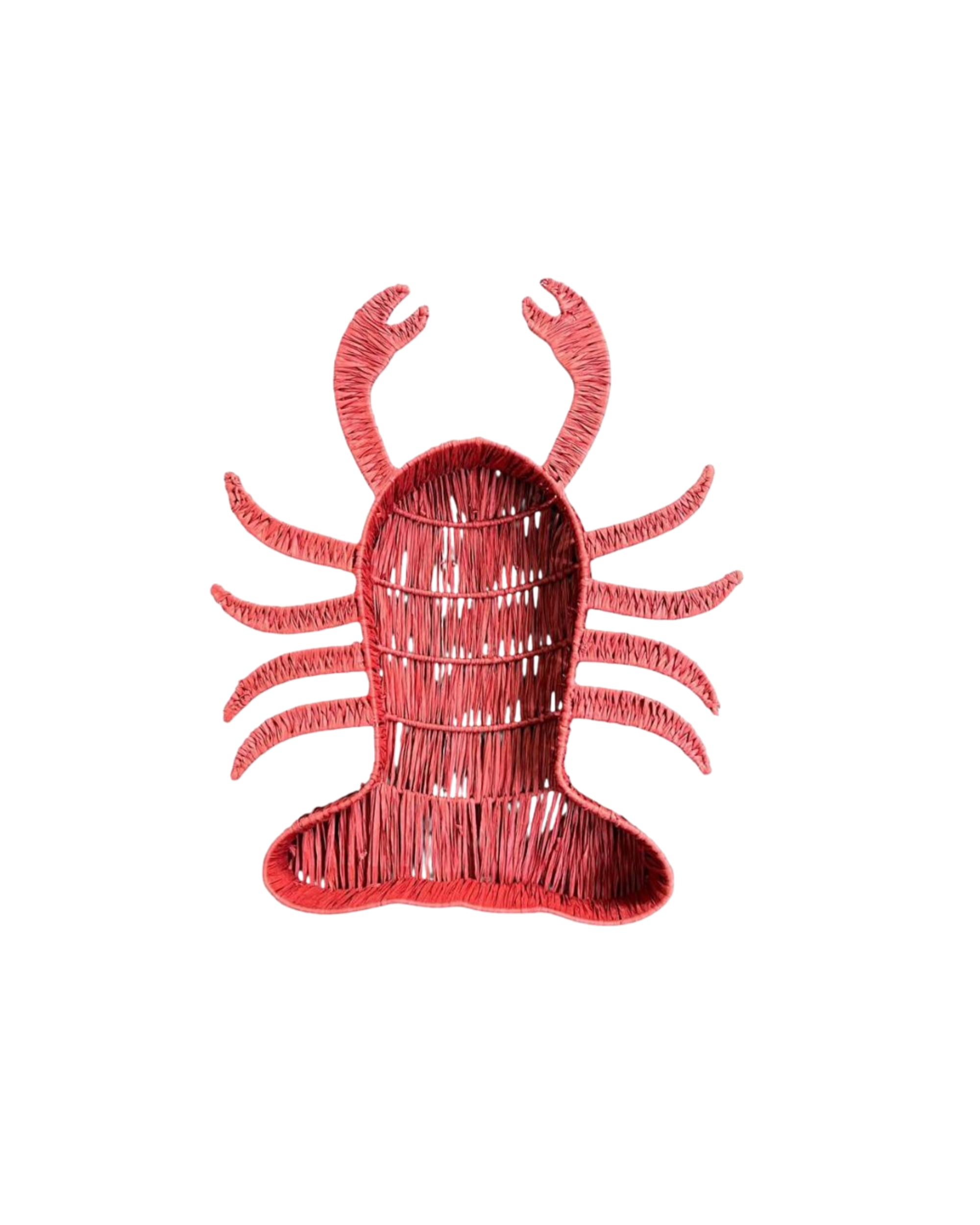 Handgeflochtener Bast Korb Lobster