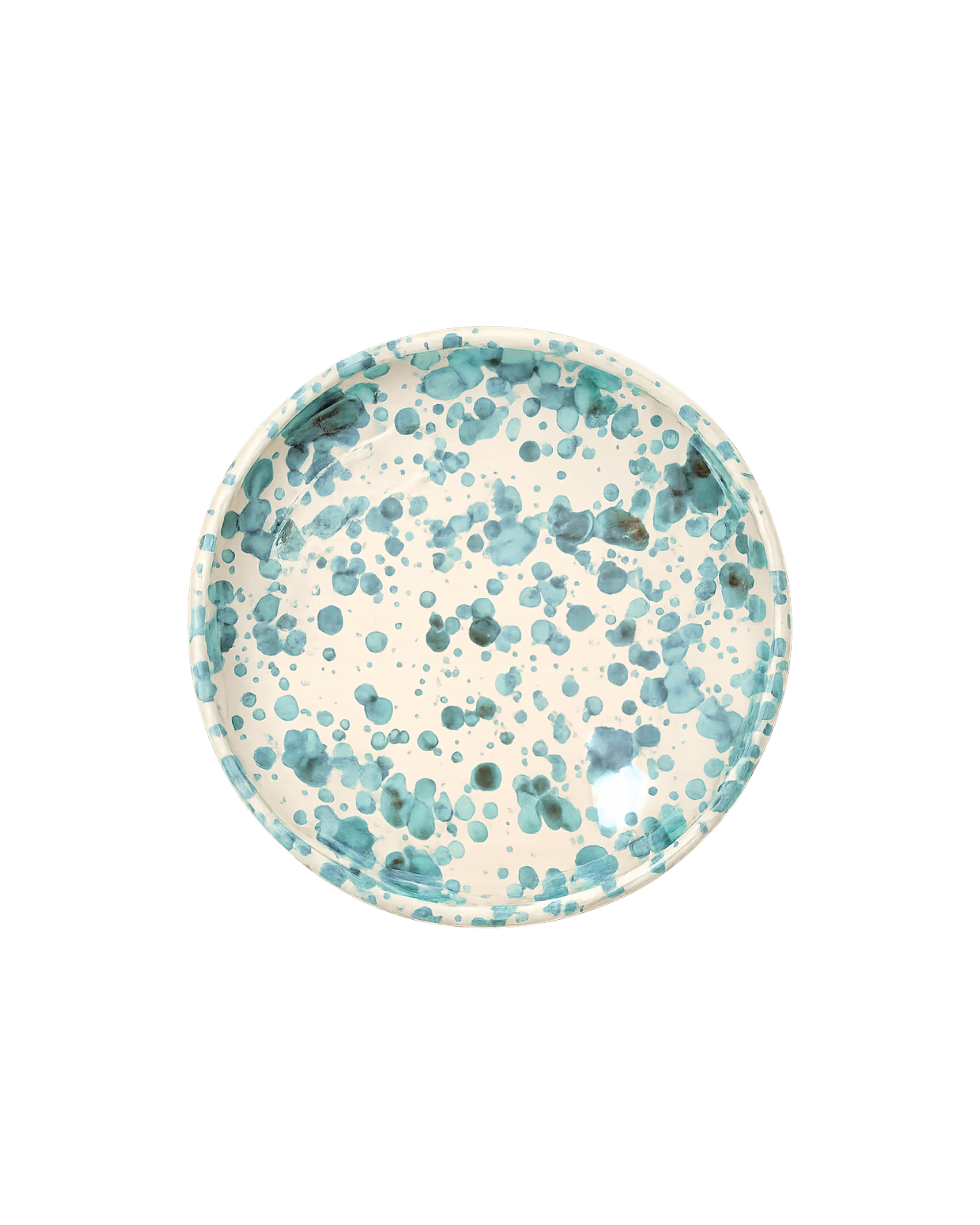 Frisbee Plate Honey Studio Riviera Turquoise