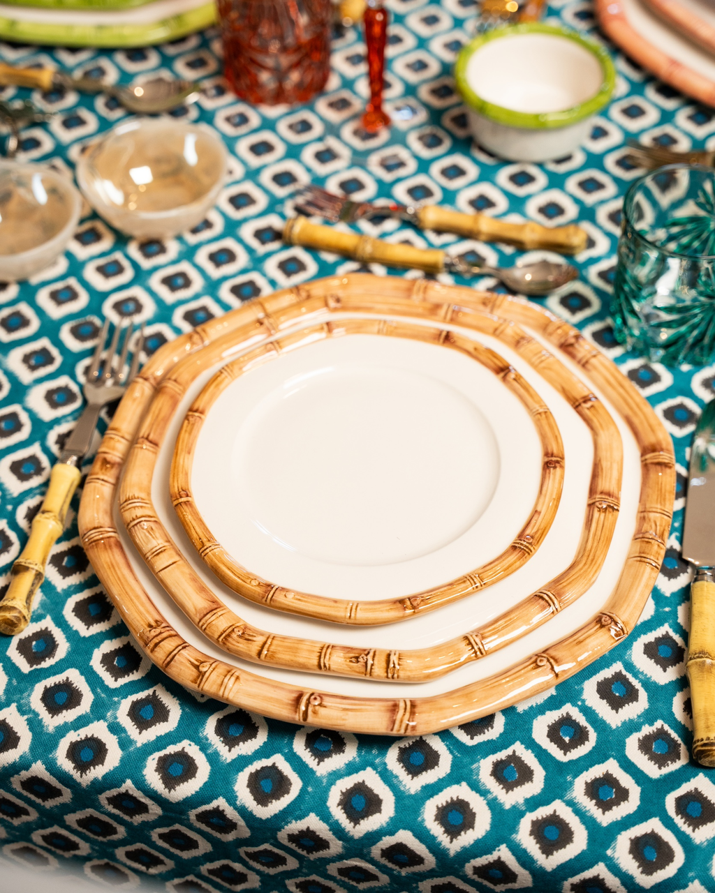 Salad plate “Bamboo” (set of 6)