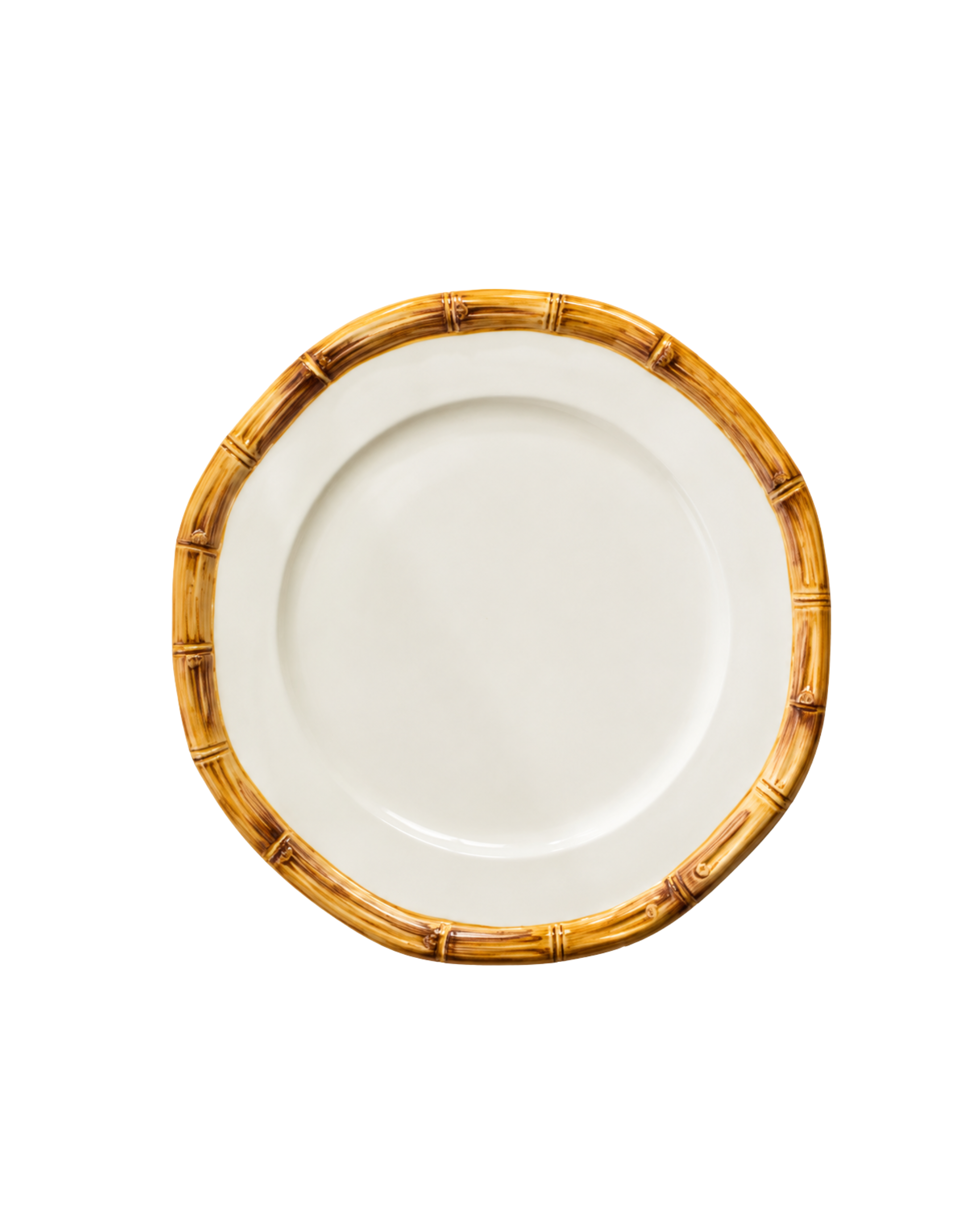 Speiseteller Bambus, 4er Set
