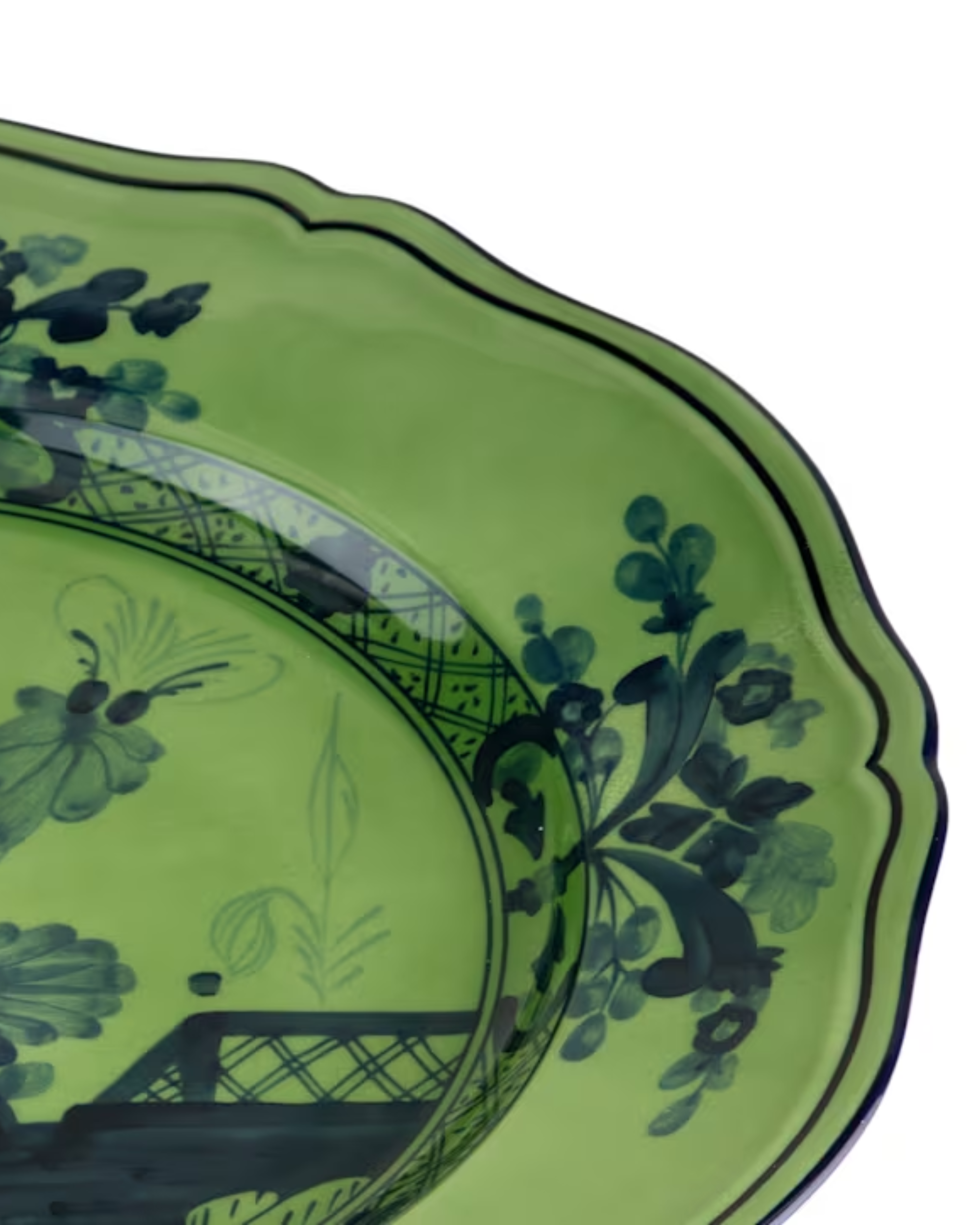 Ginori Oriente Italiano Speiseteller Malachite