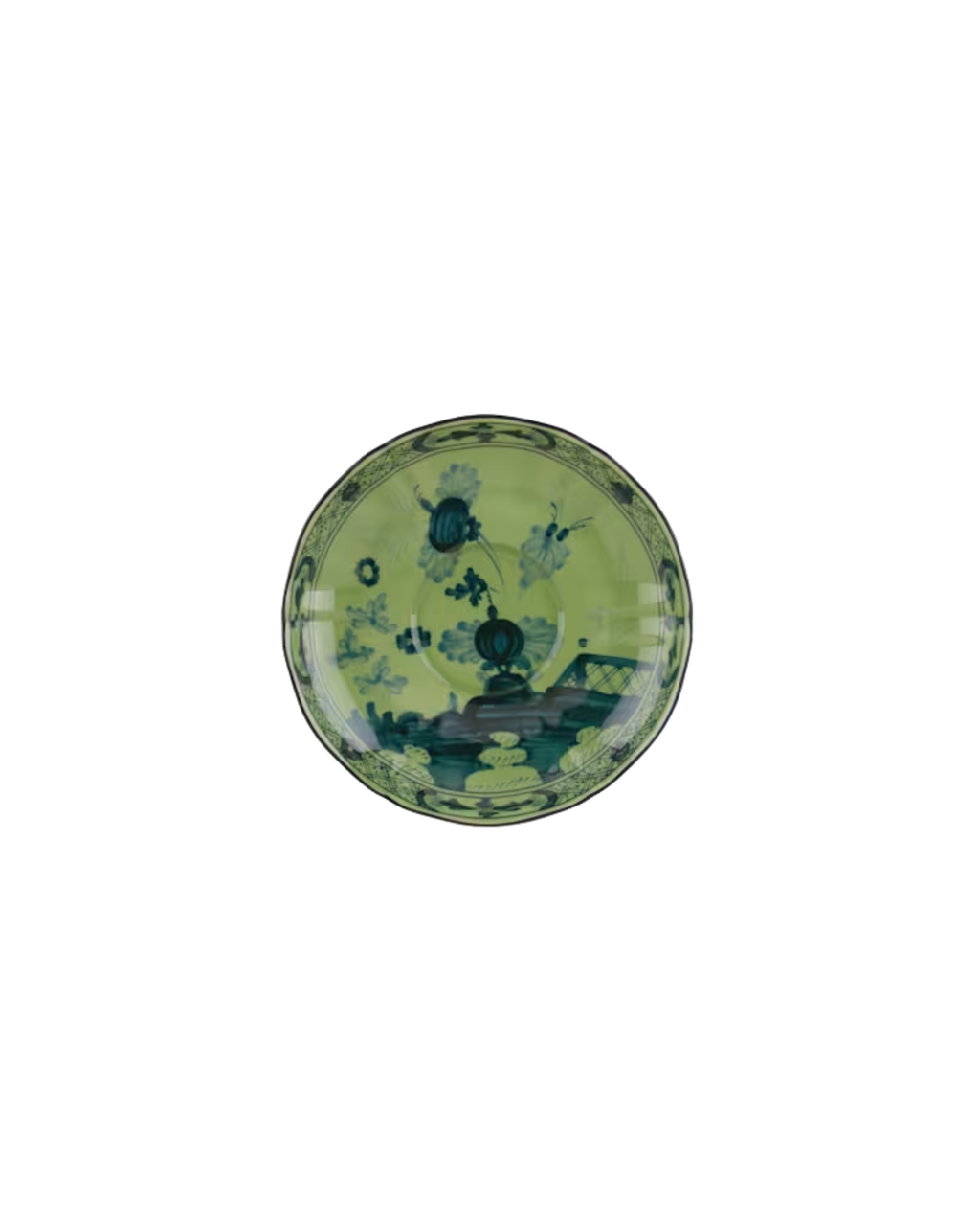 Ginori Oriente Italiano Tee Untertasse Malachite