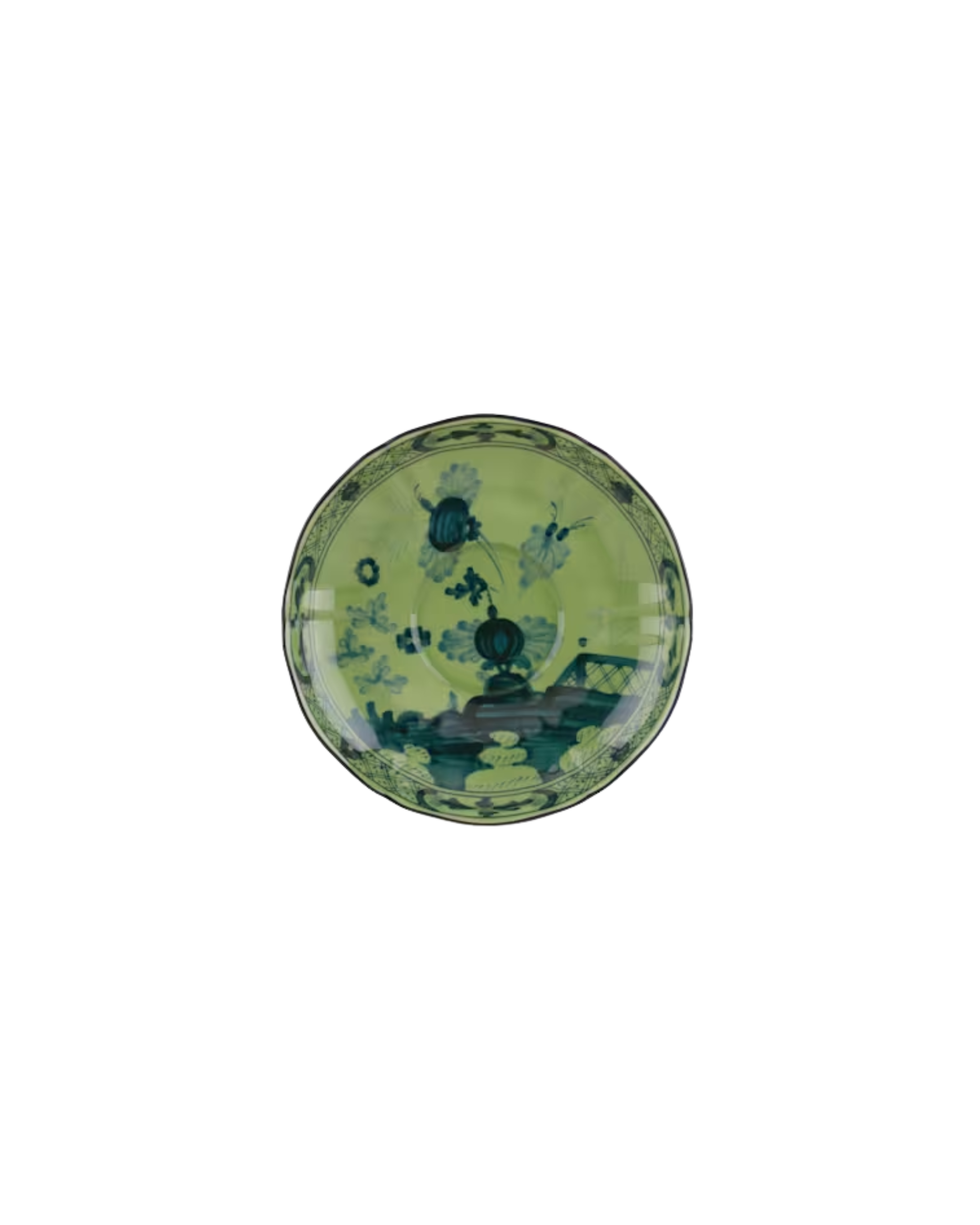 Ginori Oriente Italiano Tee Untertasse Malachite