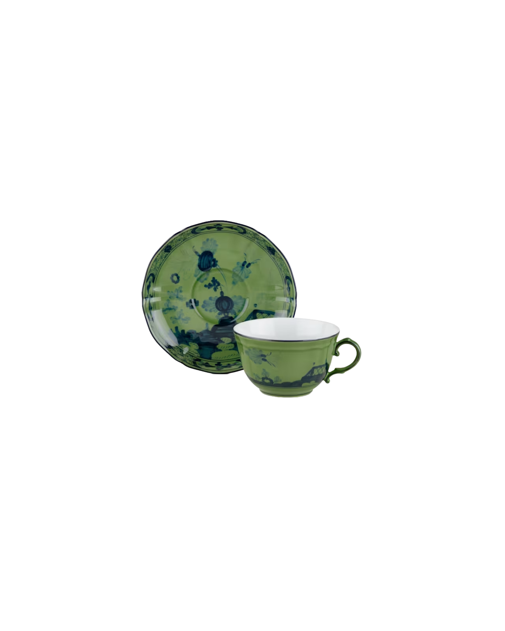 Ginori Oriente Italiano Tee Tasse Malachite