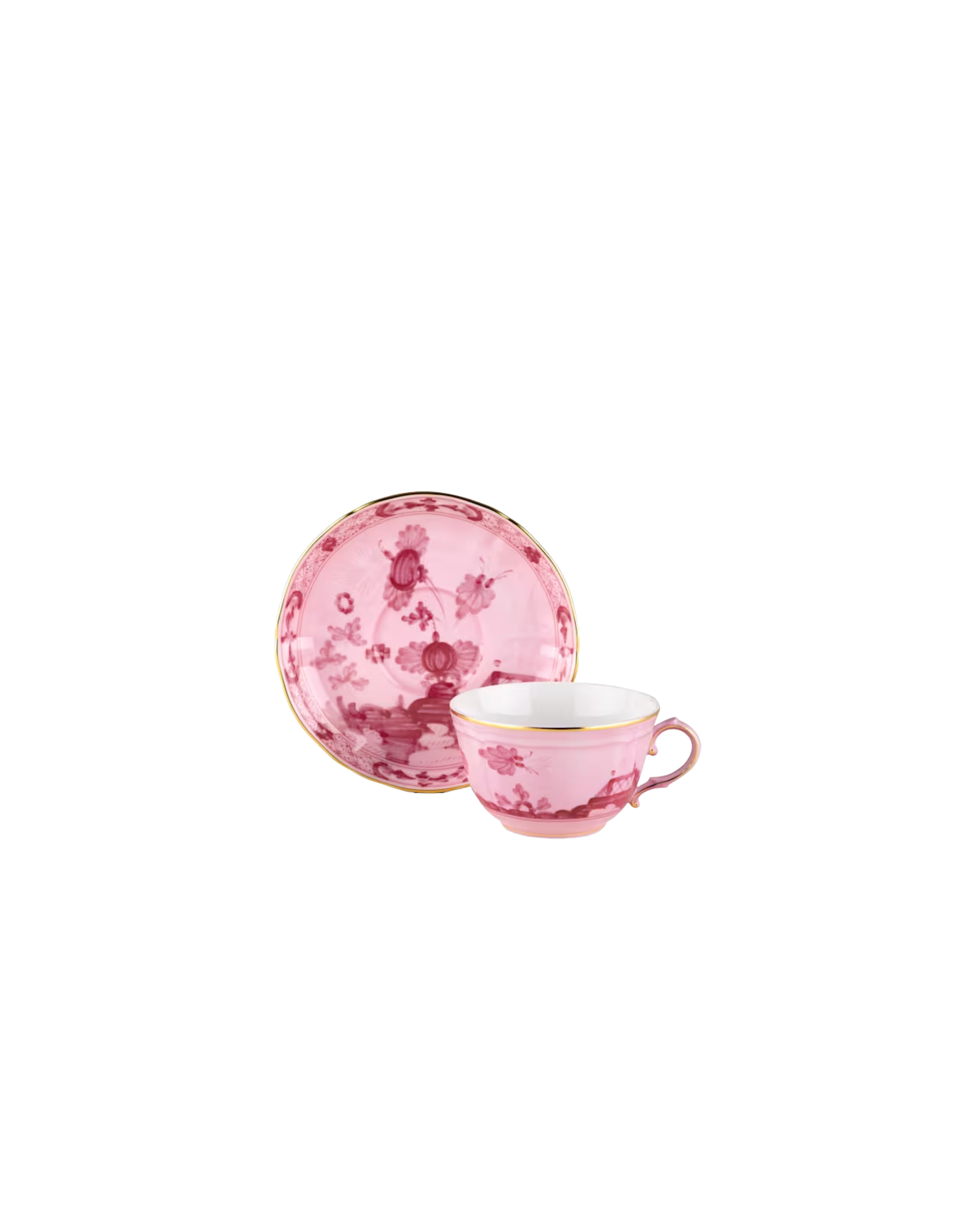 Ginori Oriente Italiano Teetasse Porpora