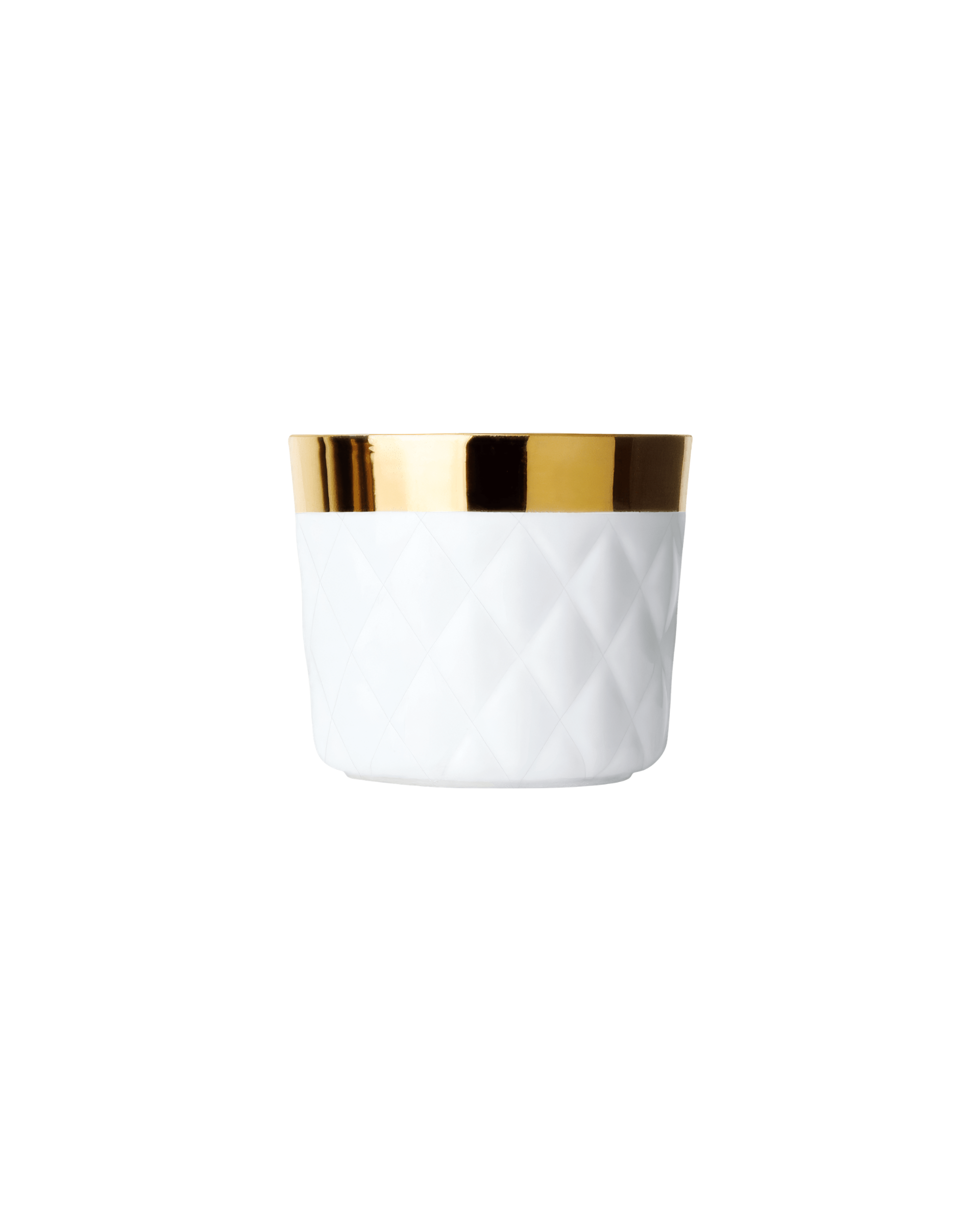Fürstenberg Porzellan Becher Sip of Gold White Cushion