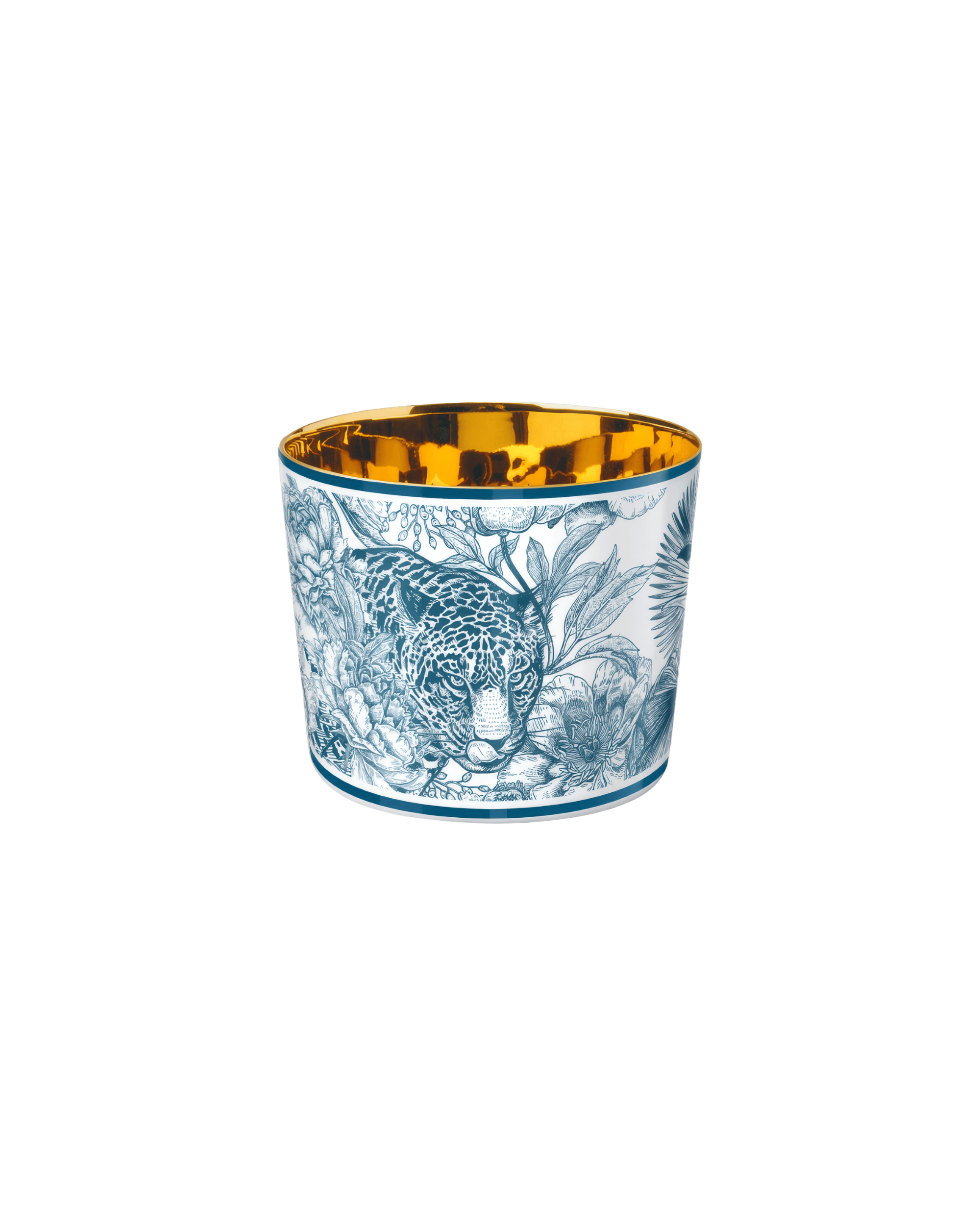 Fürstenberg Porzellan Champagnerbecher Sip of Gold Leopard