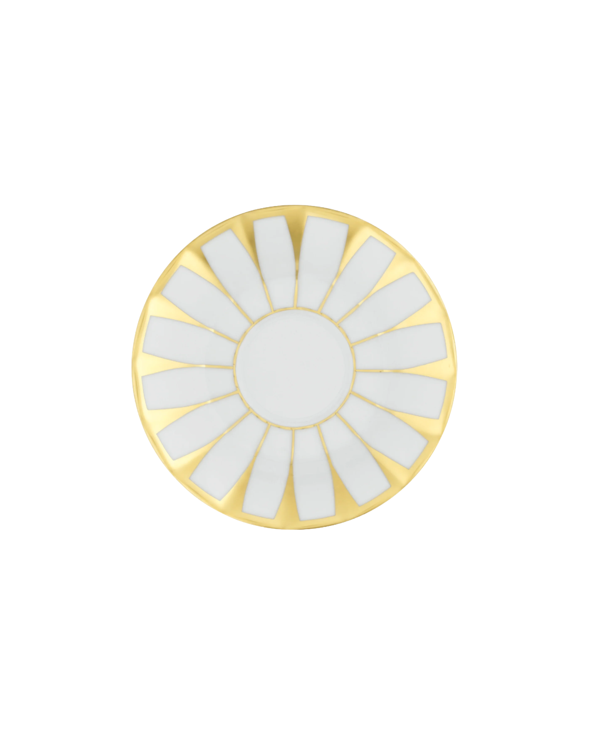 Fürstenberg Porzellan Kaffee-/Teeuntertasse Gold GRECQUE Athena