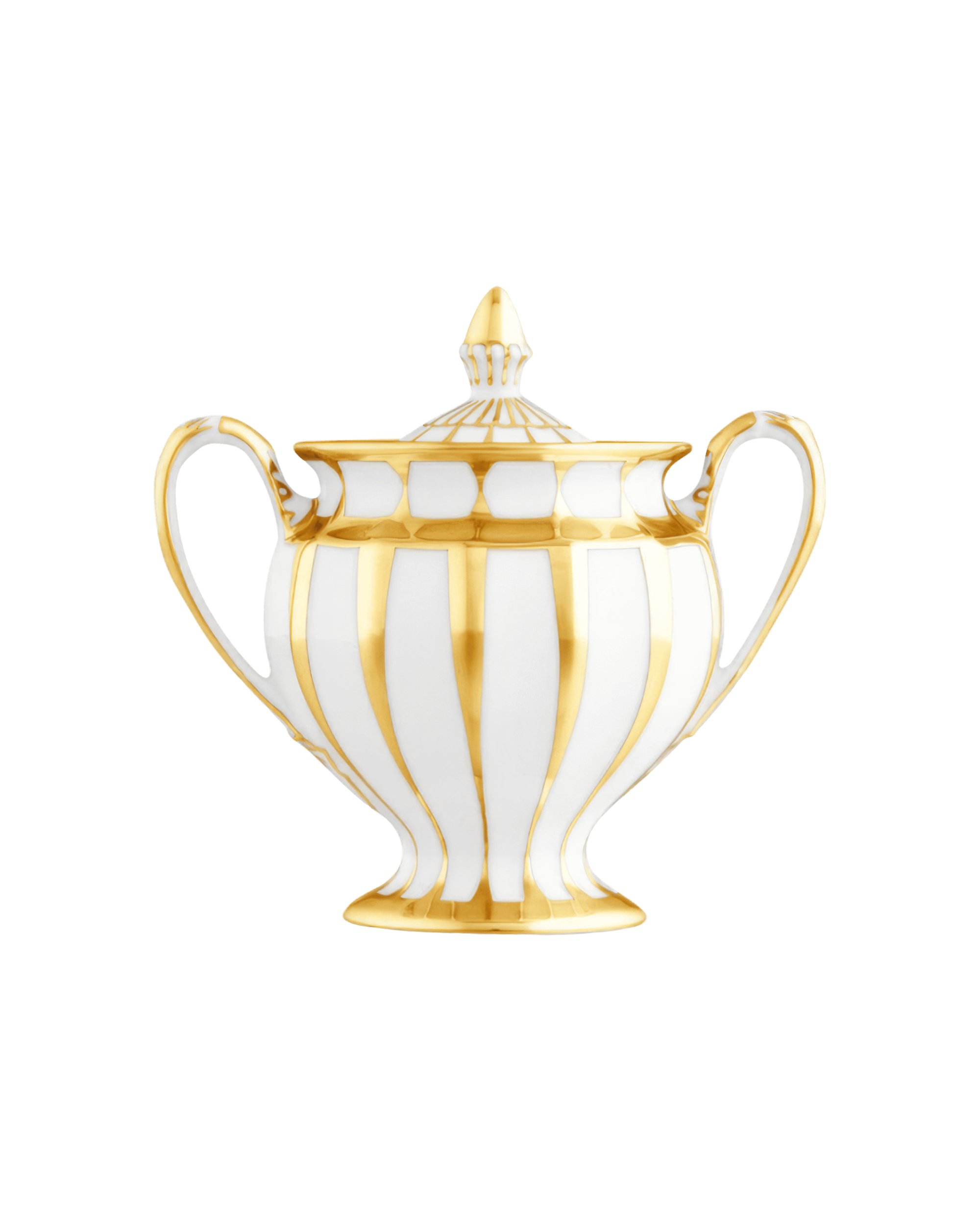 Fürstenberg Porzellan Zuckerdose Gold GRECQUE Athena