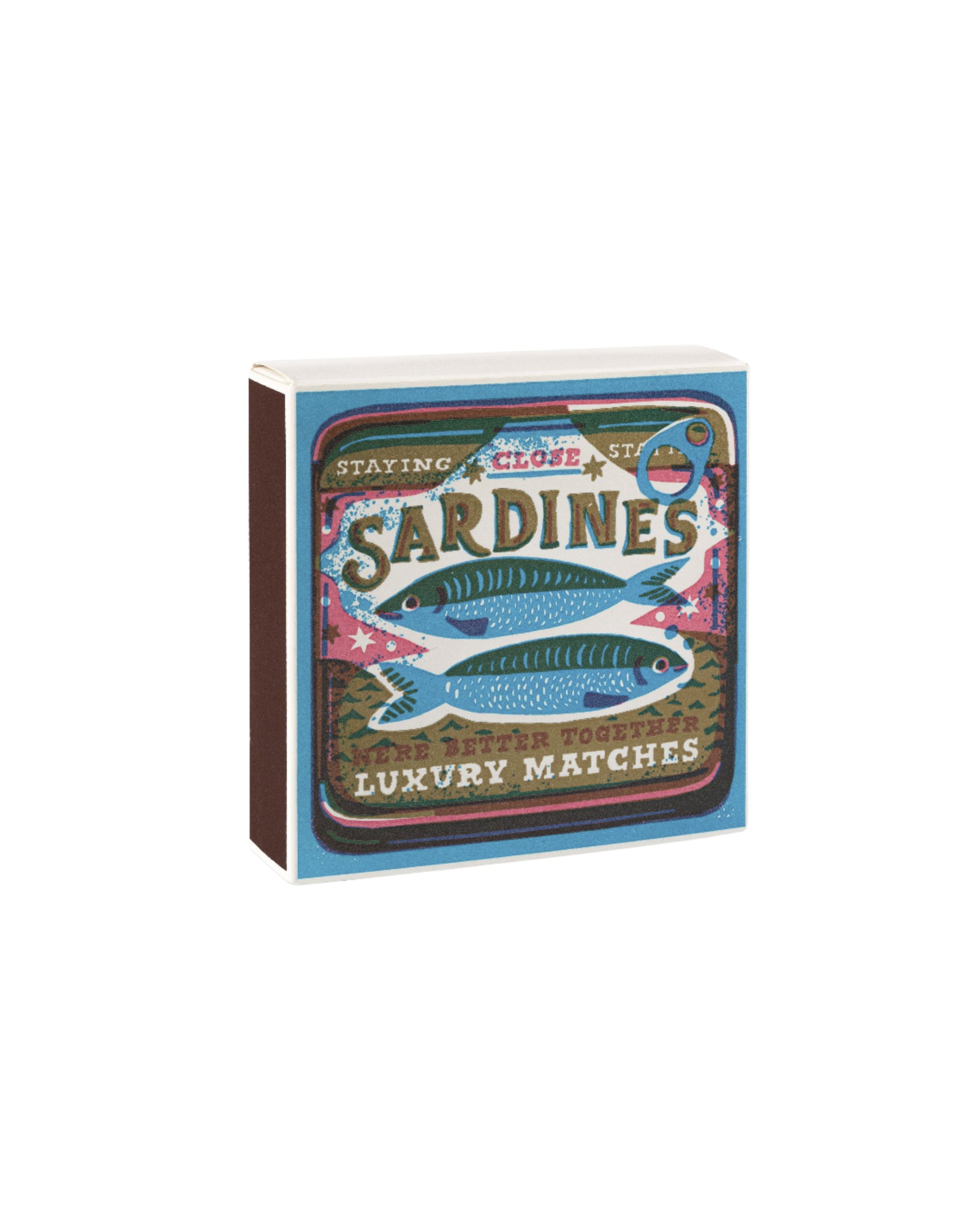 Streichholzschachtel Sardinen