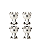 EDZARD Eierbecher versilbert, 4er Set