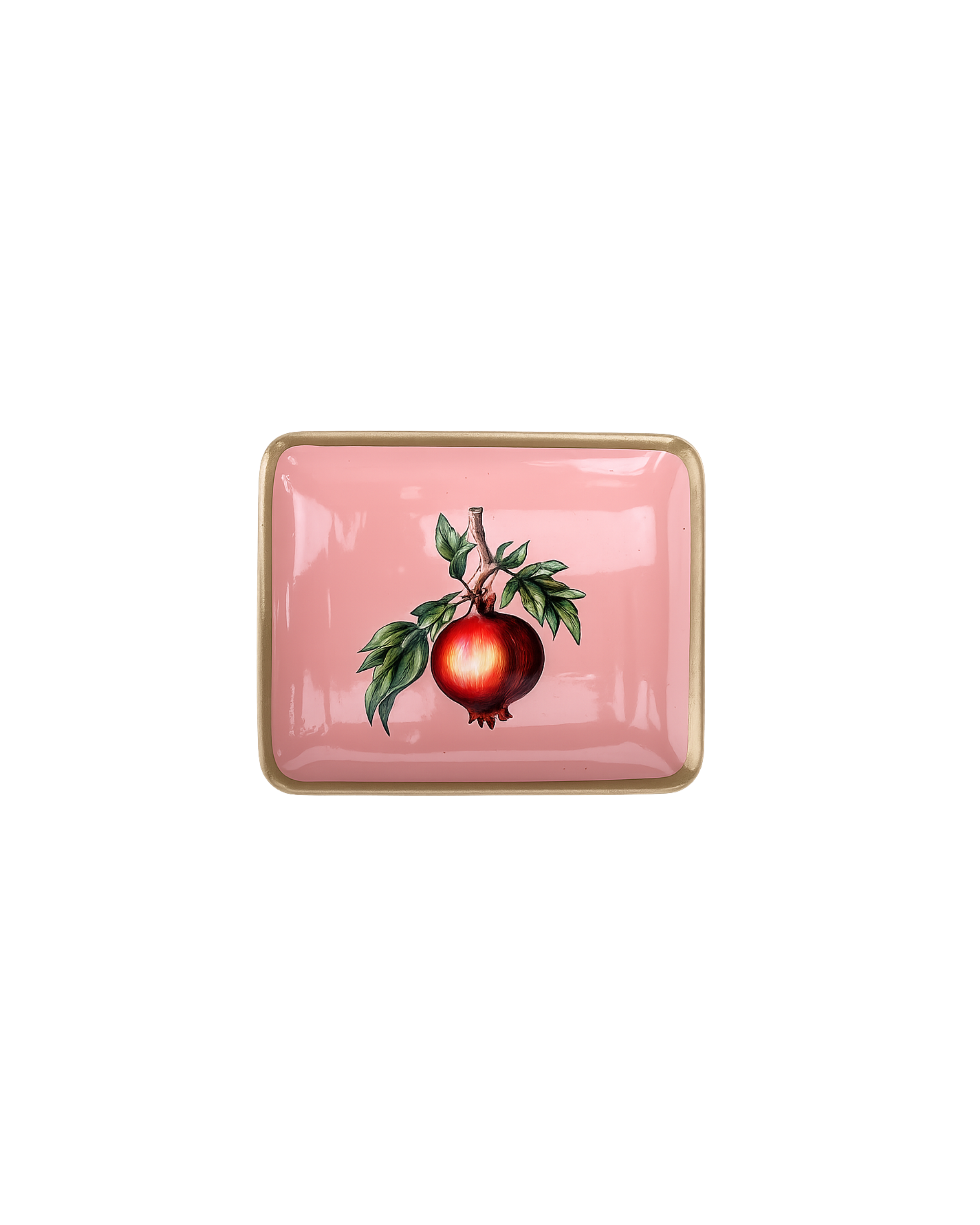 Handbemaltes Vide-Poche Granatapfel