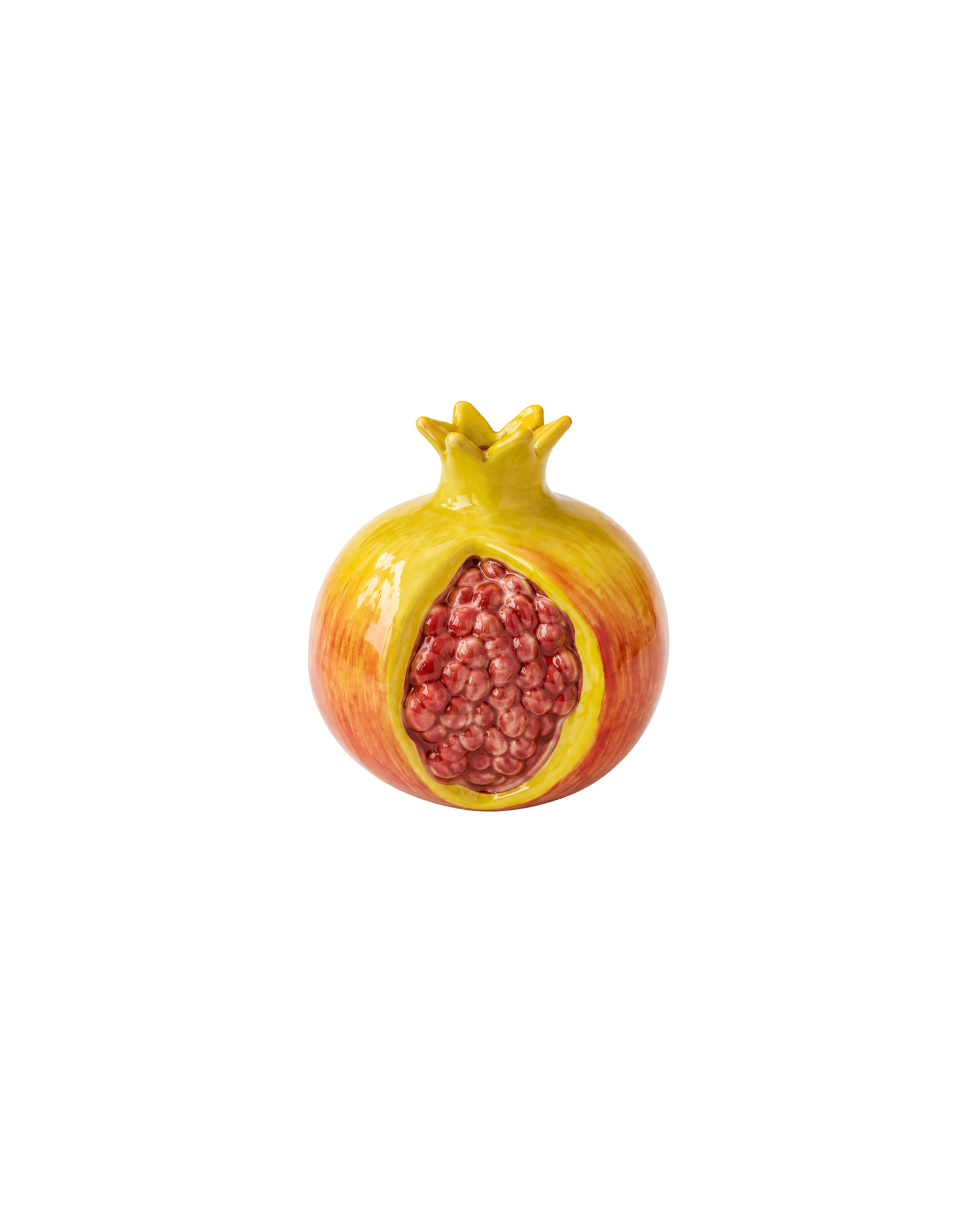 Granatapfel Deko Keramik