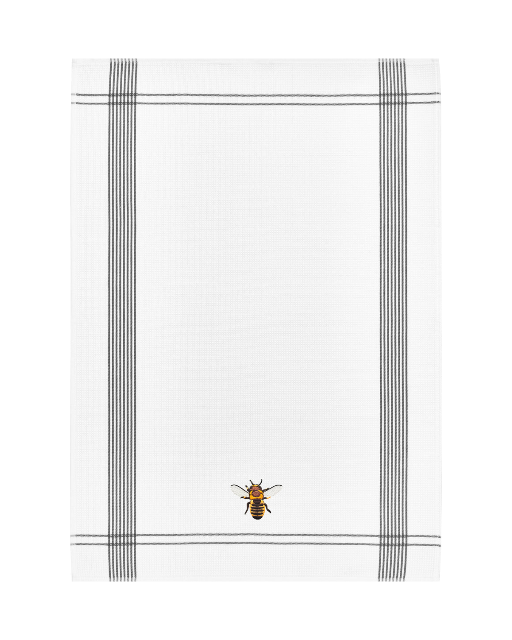 Geschirrtuch Biene Bestickt