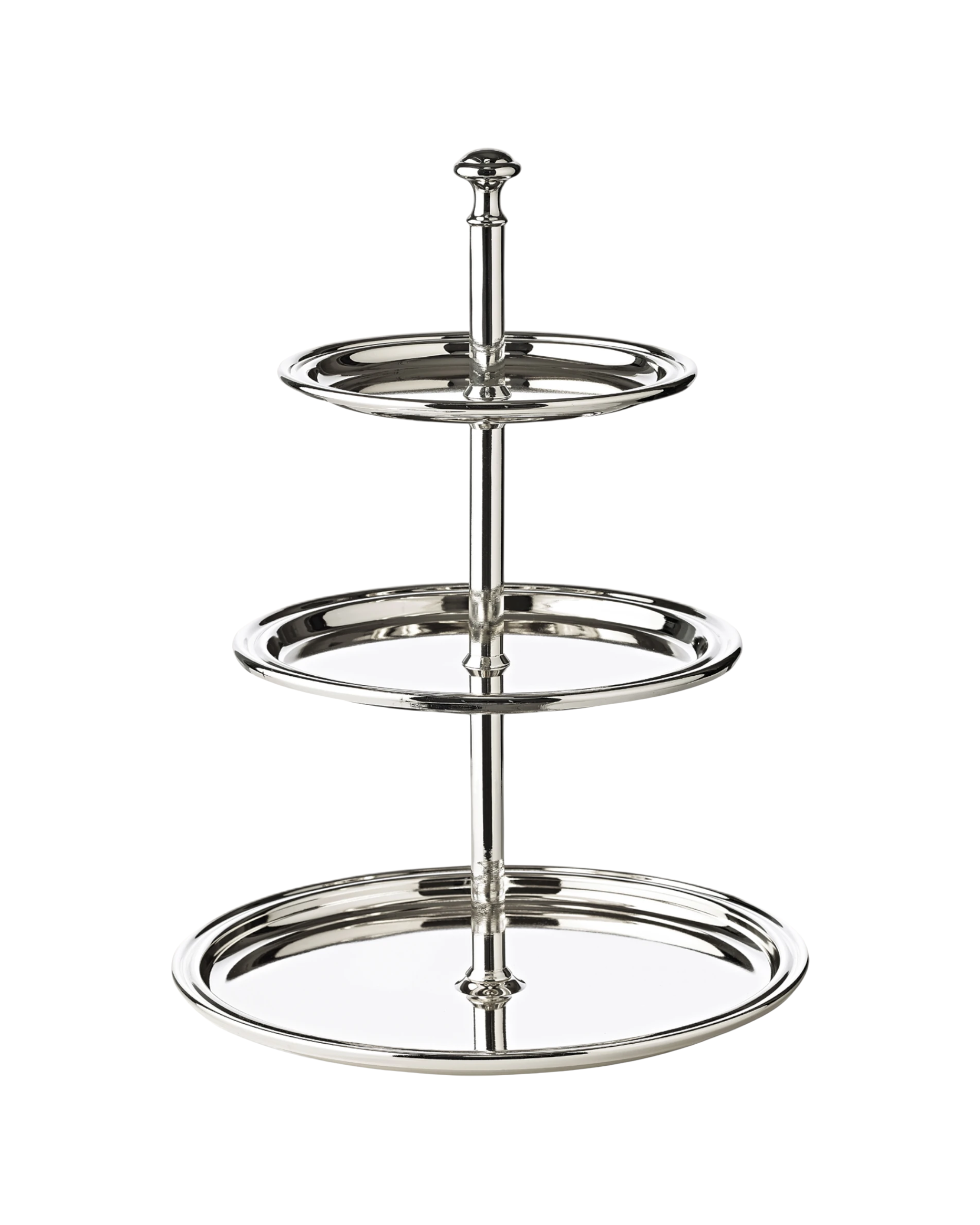 Etagere Versilbert 3-stöckig