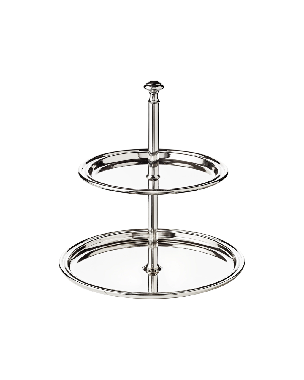 Etagere Versilbert 2-stöckig