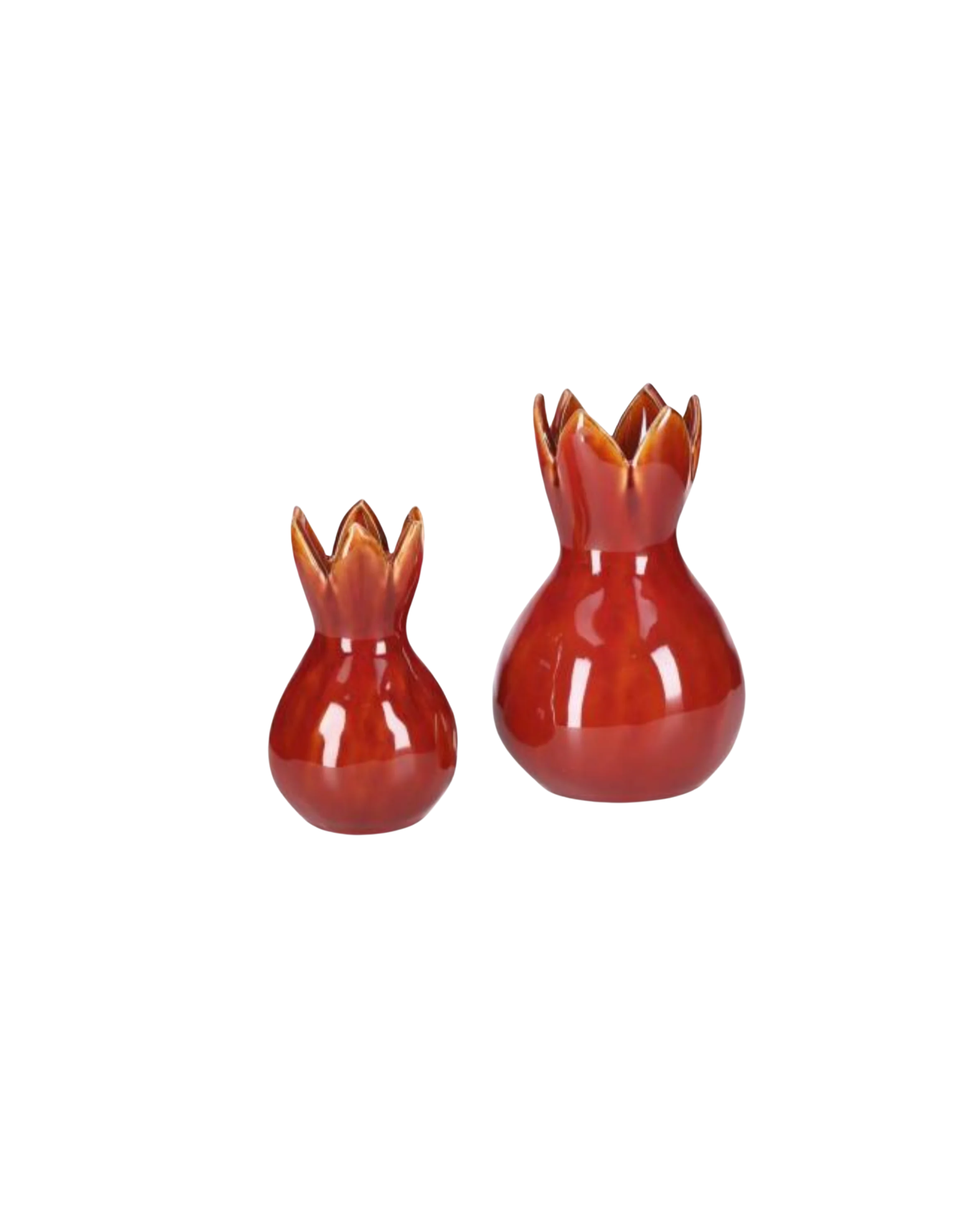 Beech nut vases (set of 2)