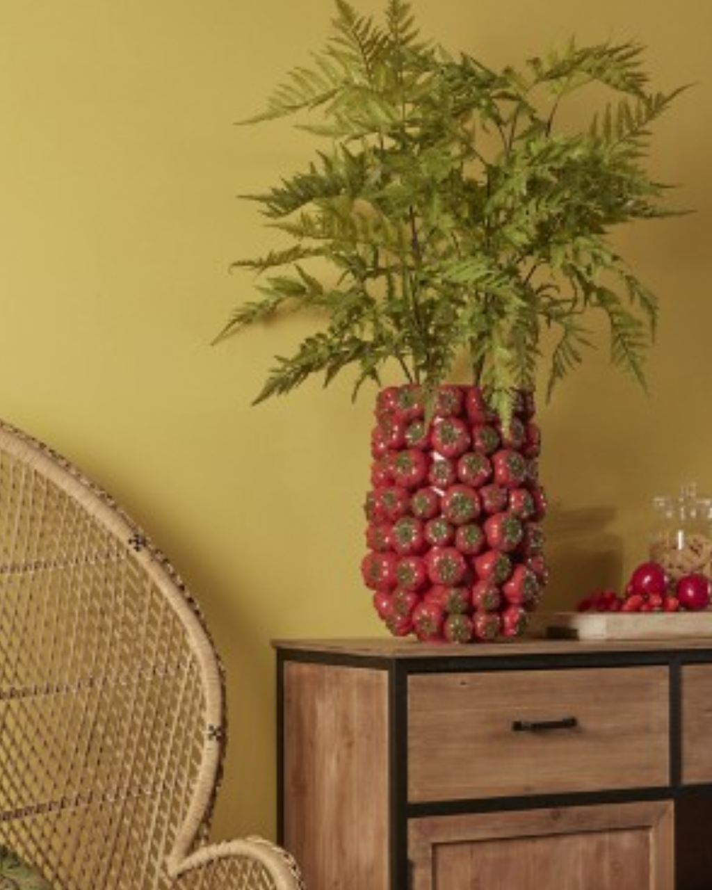 Tomatenvase Keramik