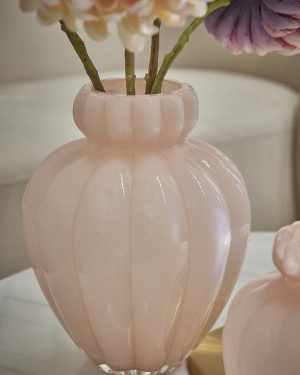 Vase Hellrosa Medium