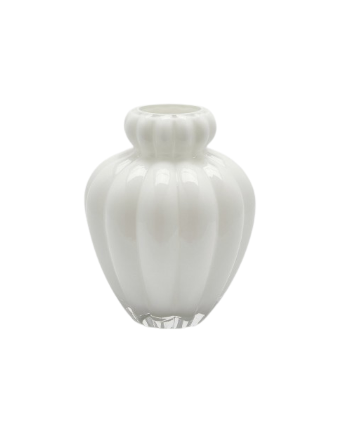 Vase Weiß Medium