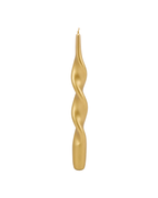 Stabkerze gedreht Gold