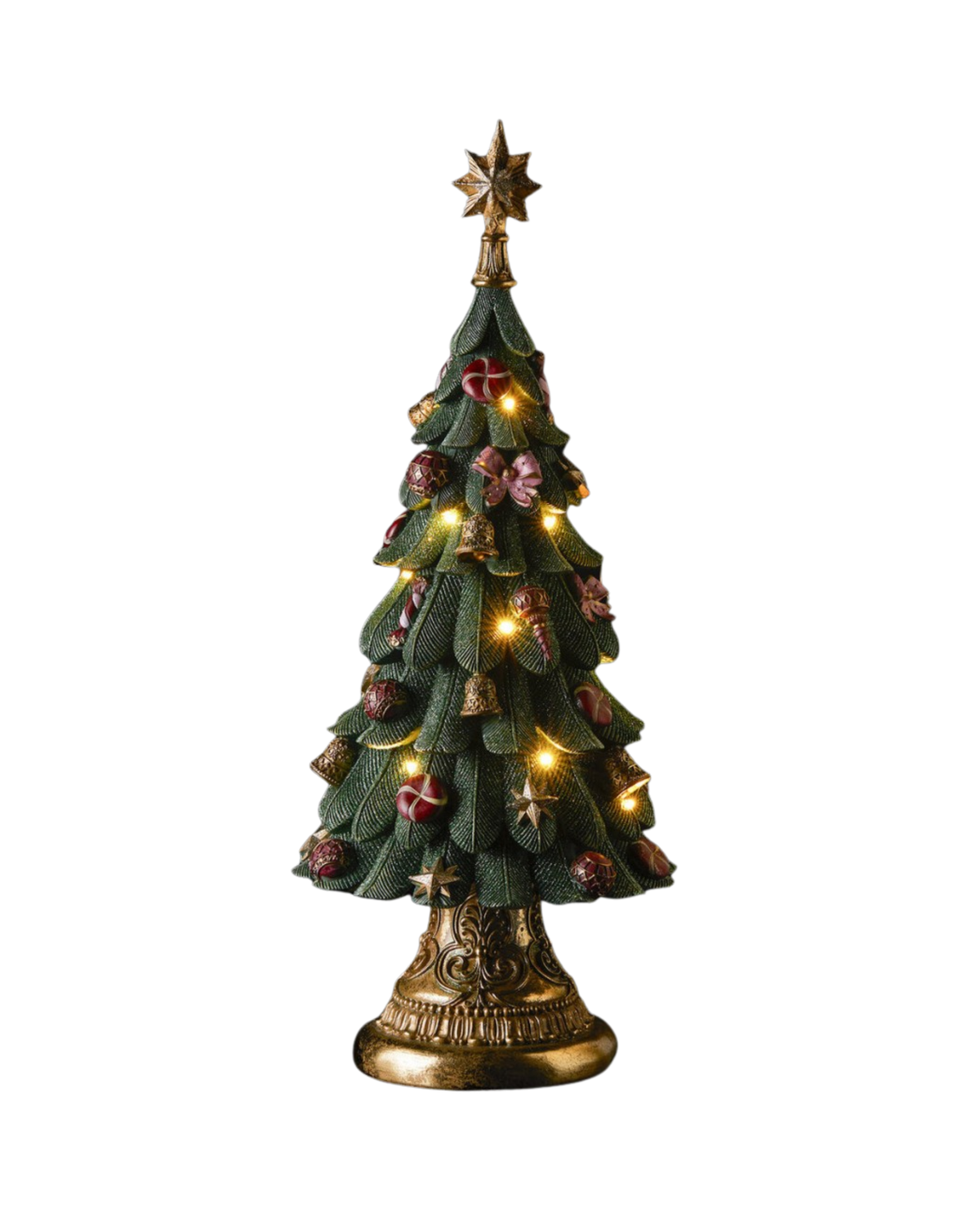 Weihnachtsbaum mit Licht und Musik