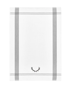 Tea Towel Antlers Embroidered