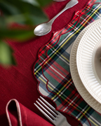 Tischset Tartan Rot, 2er-Set