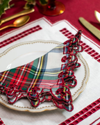 Serviette Tartan Rot, 2er-Set