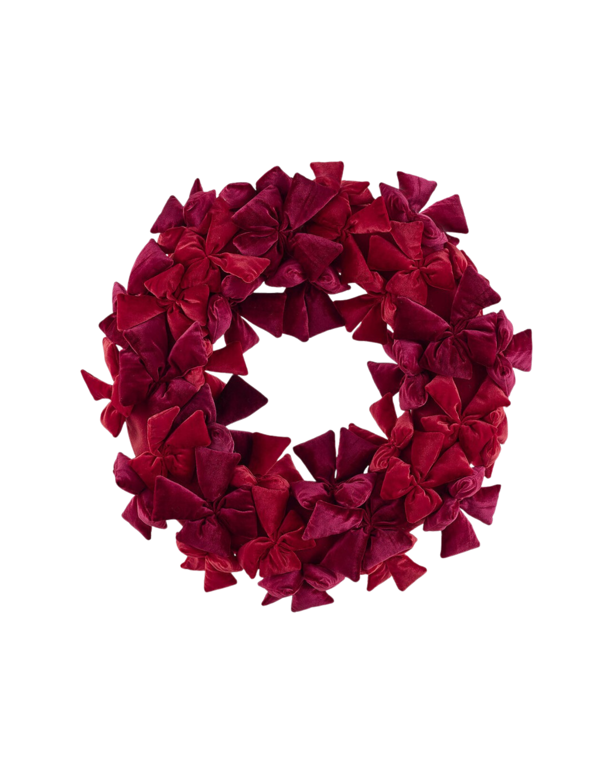 Schleifenkranz Rot Ø 70 cm