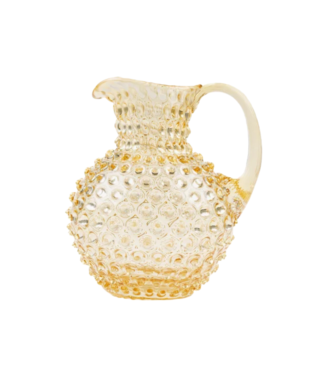 Anna von Lipa Hobnail Jug Champagne