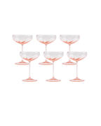 Champagnerglas Limoux Rosa, 6er-Set