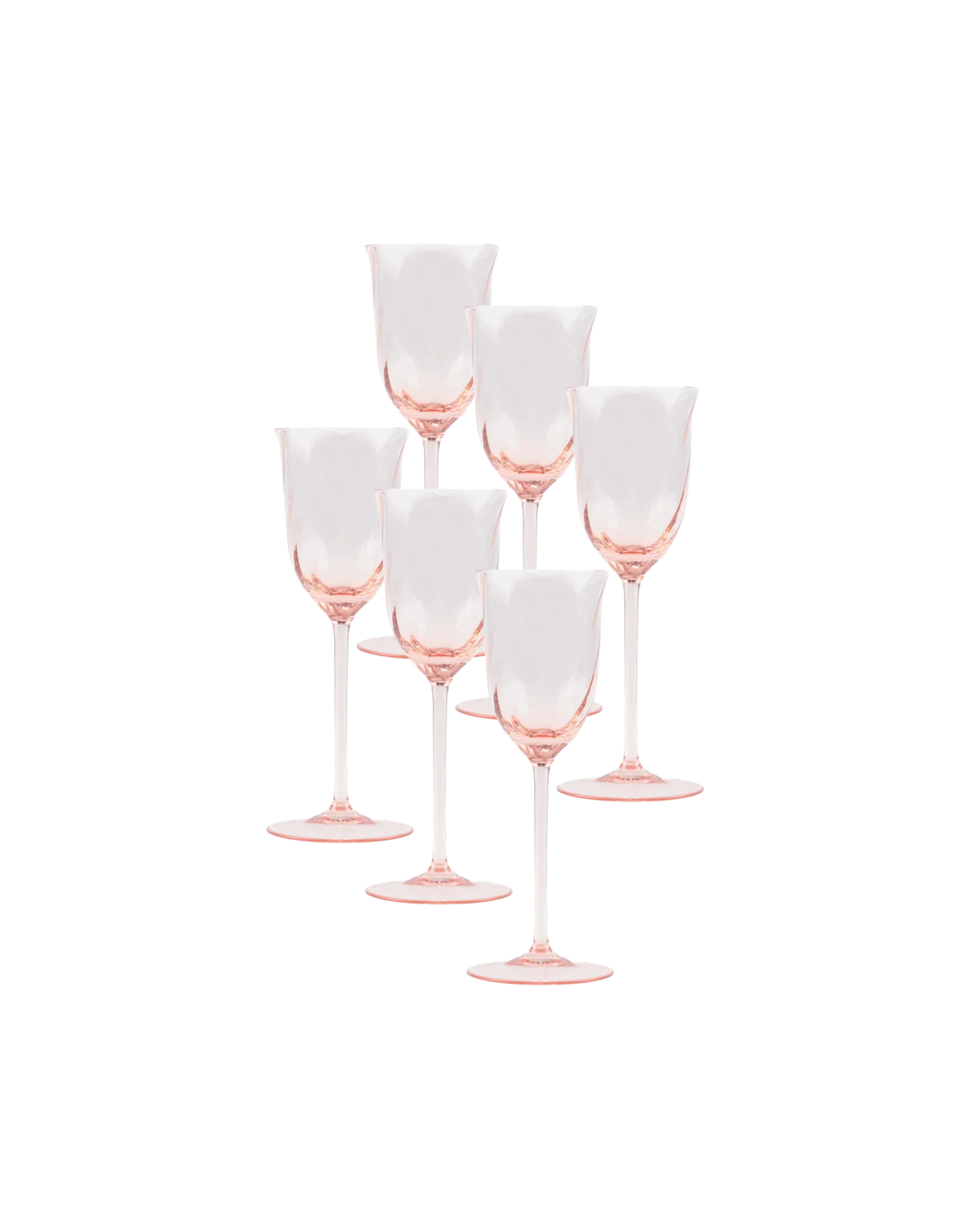 Anna von Lipa Weinglas Rosa, 6er Set