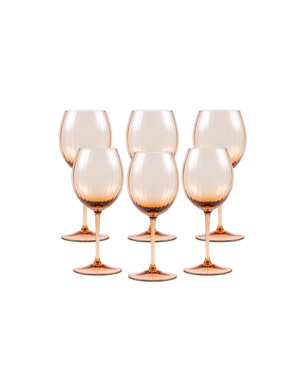 Anna von Lipa Weinglas New Brown, 6er Set