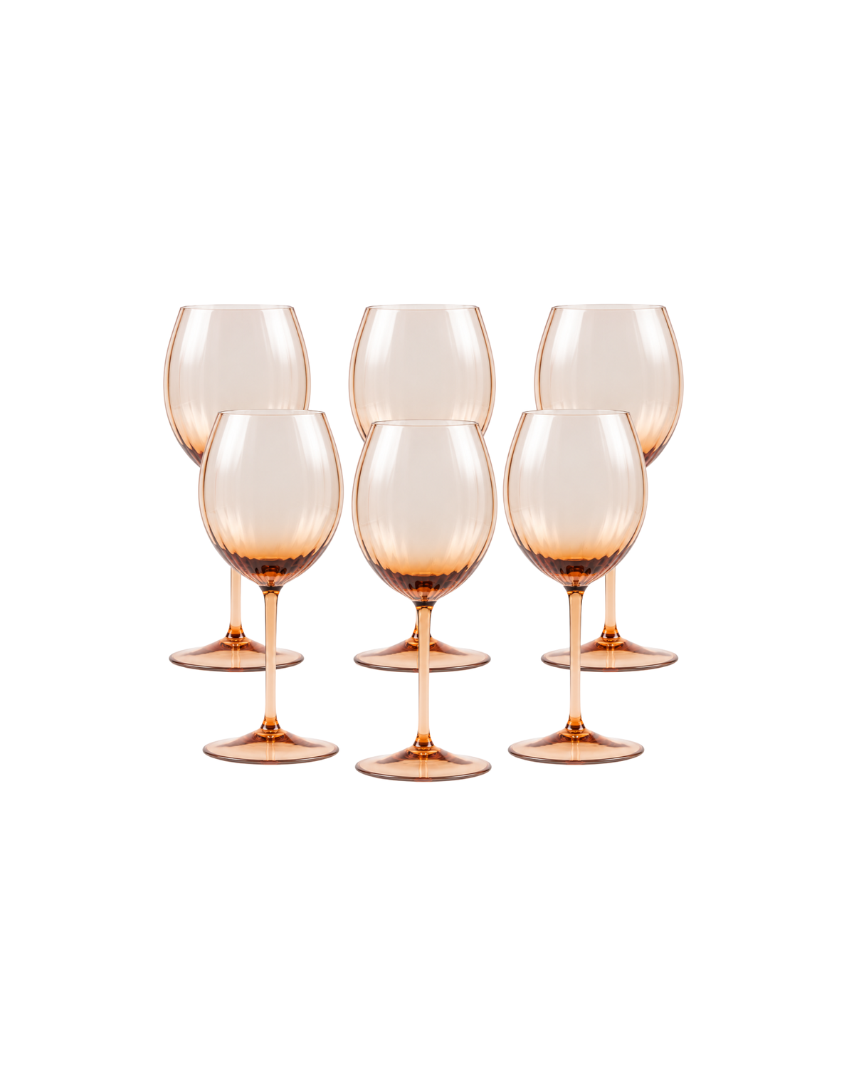 Anna von Lipa Weinglas New Brown, 6er Set