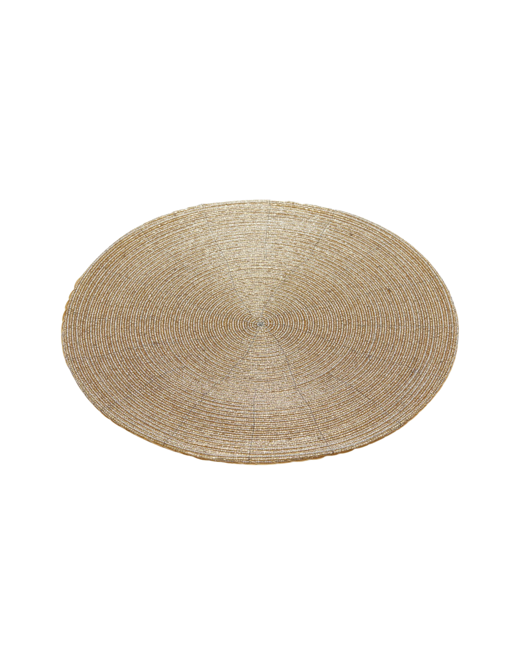 Tischset Perlen Gold, 2er Set