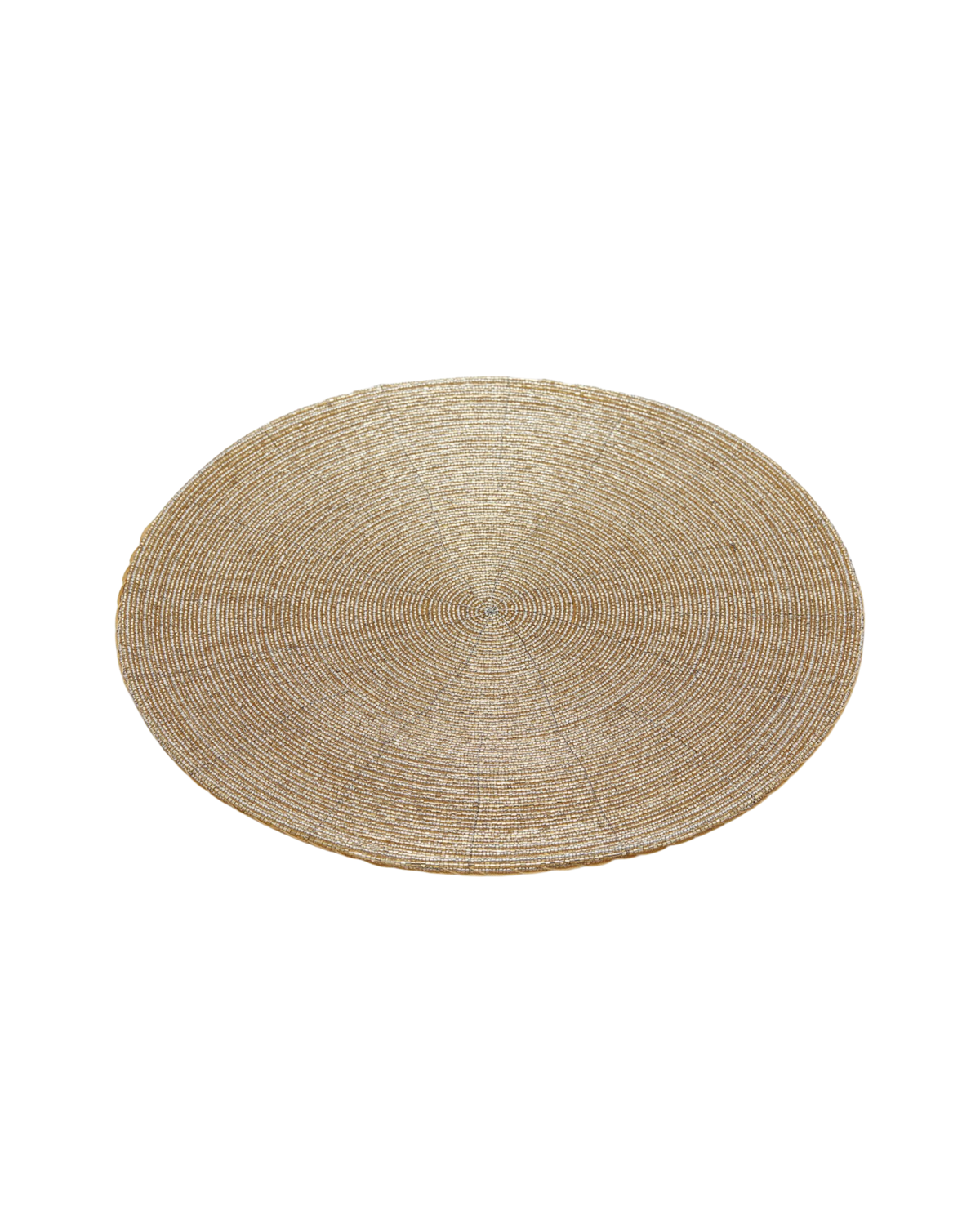 Tischset Perlen Gold, 2er Set